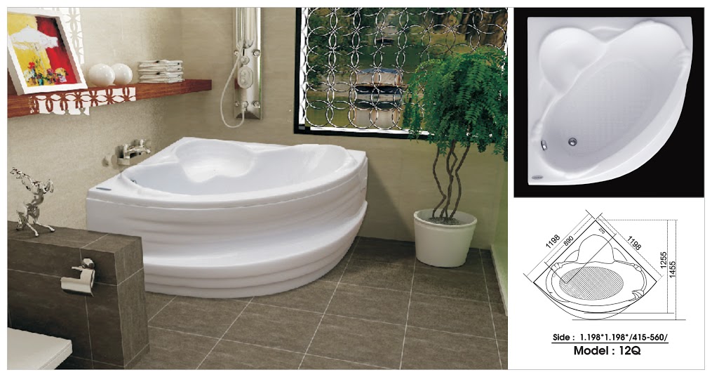 Bồn tắm xây Việt Mỹ 12Q