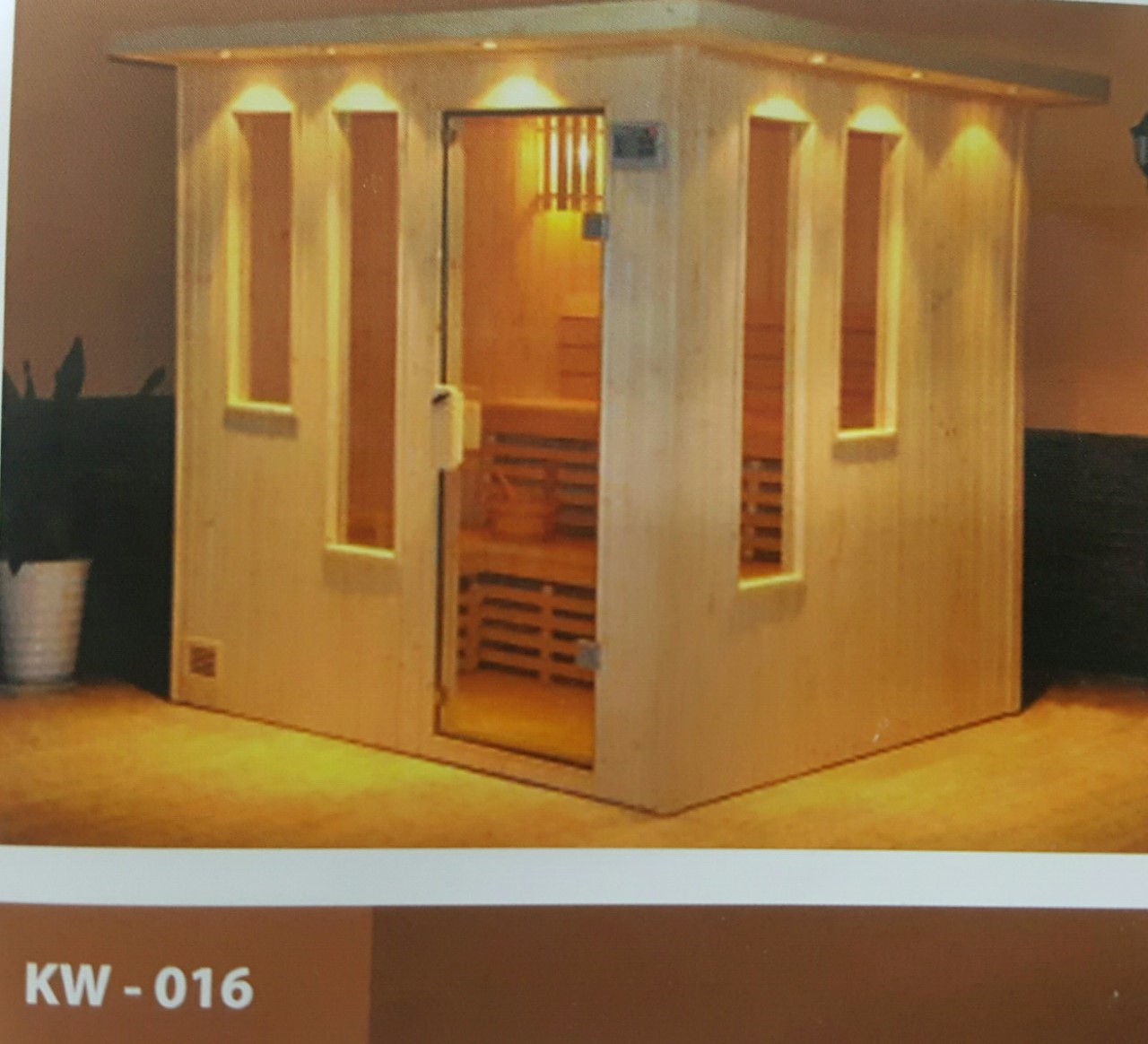 Phòng xông hơi gia đình Kawa KW-016