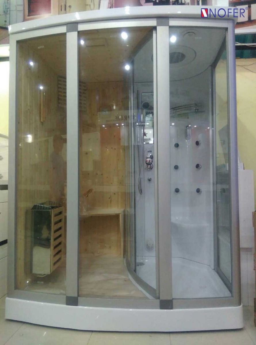 Phòng xông hơi Nofer SN-601R thực tế