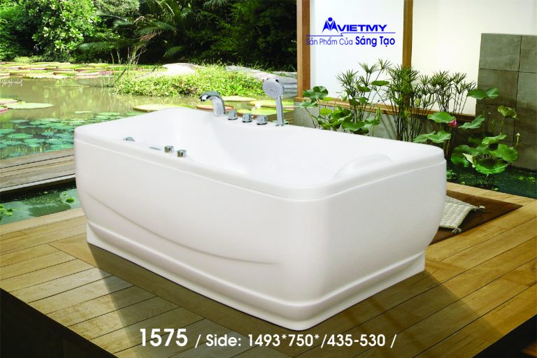 Bồn tắm góc Việt Mỹ 1575
