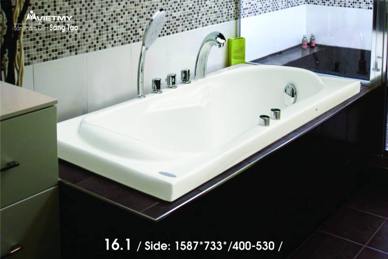Bồn tắm góc Việt Mỹ 16.1
