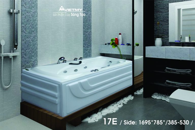 Bồn tắm nằm Việt Mỹ 17E