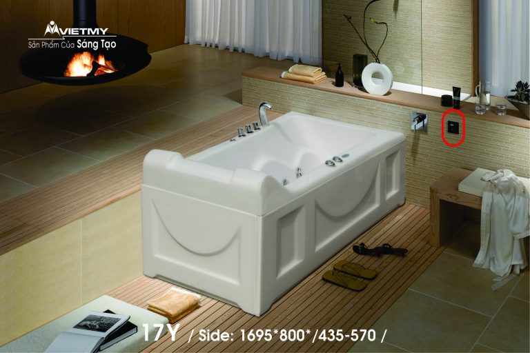 Bồn tắm xây Việt Mỹ 17Y