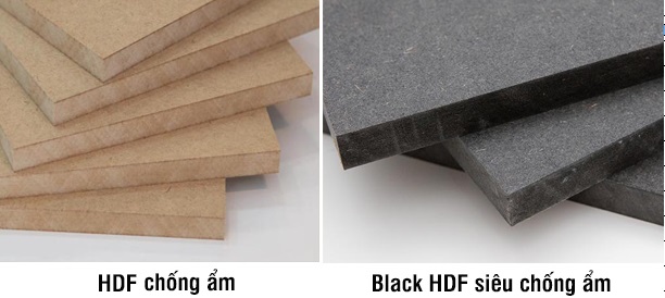 HDF trong tủ bếp