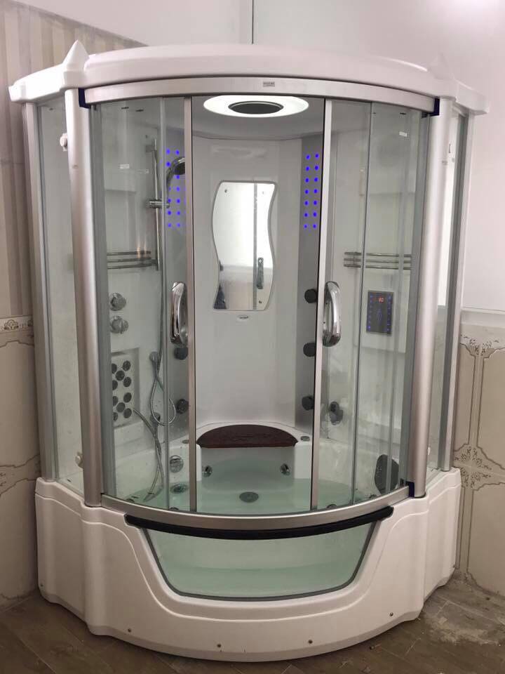 Không gian lắp đặt thực tế của Phòng xông hơi Euroking EU-8825