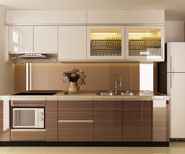 Tủ bếp gỗ MDF đẹp: Với tủ bếp gỗ MDF đẹp, không gian nấu nướng của bạn sẽ trở nên lịch sự và sang trọng hơn bao giờ hết. Chiếc tủ bếp được làm từ chất liệu cao cấp, kết hợp với thiết kế đẹp mắt và chức năng thông minh, sẽ giúp bạn tận hưởng một không gian nấu ăn đầy tiện nghi và hiện đại.