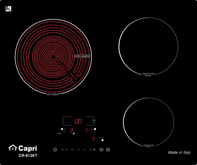 Bếp điện từ Capri CR-813KT