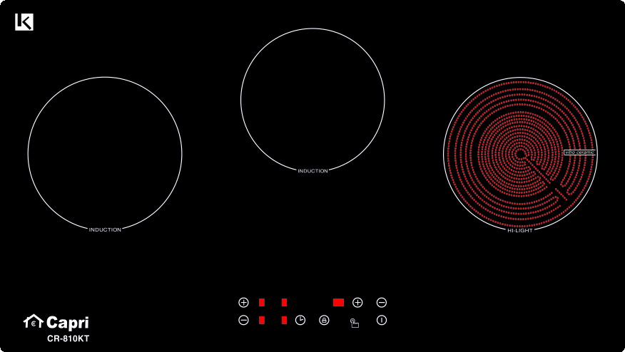 Bếp điện từ capri CR-810KT