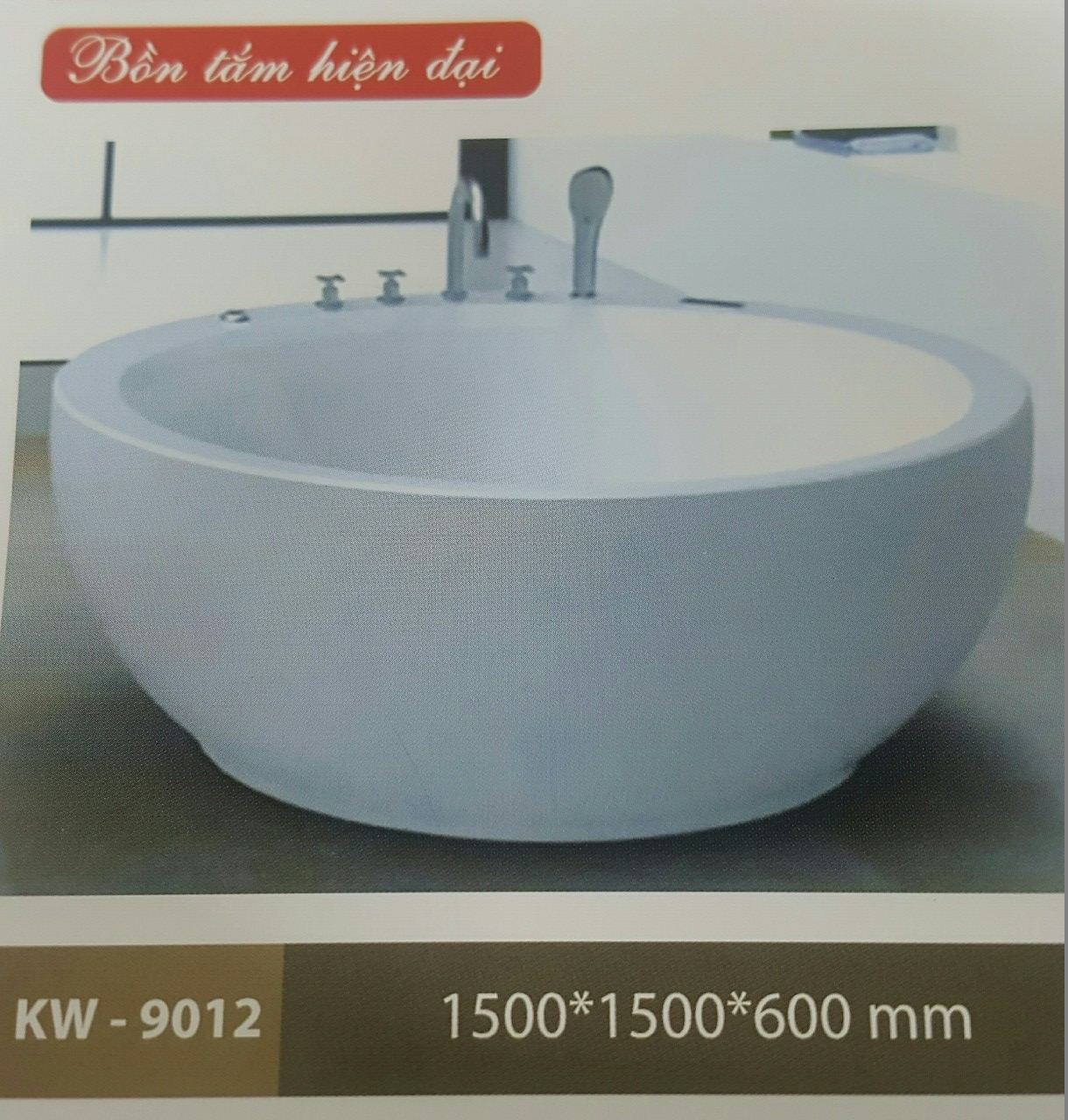 Bồn tắm độc lập Kawa KW-9012