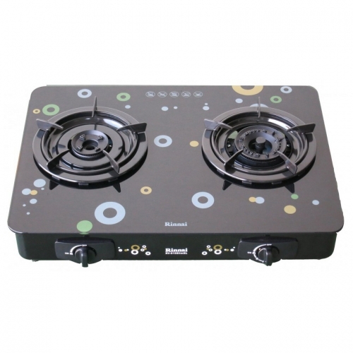 BẾP GAS DƯƠNG RINNAI RV-715SLIM (GL-BUBBLE)